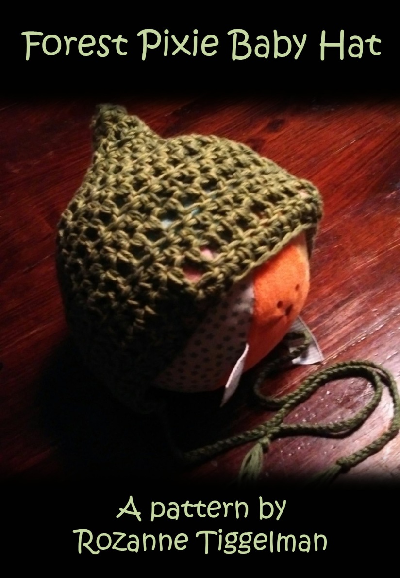 forest pixie baby hat